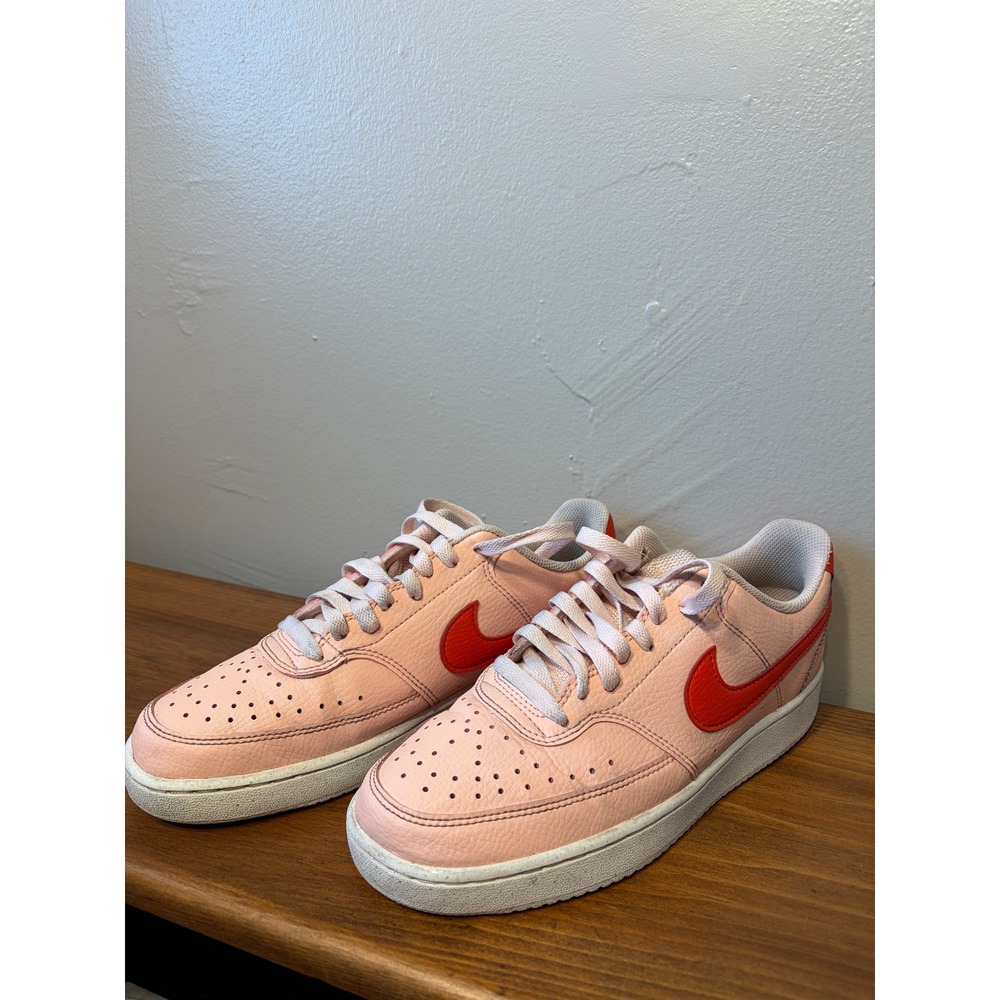 Nike Court Vision Low Next Nature Pink Red Sneakers DH3158-605 Womens 8
